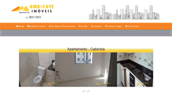 Desktop Screenshot of imobiliariaambienteimoveis.com.br